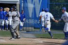 Baseball vs Suffolk  Wheaton College Baseball vs Suffolk University. - (Photo by Keith Nordstrom) : Wheaton, baseball
